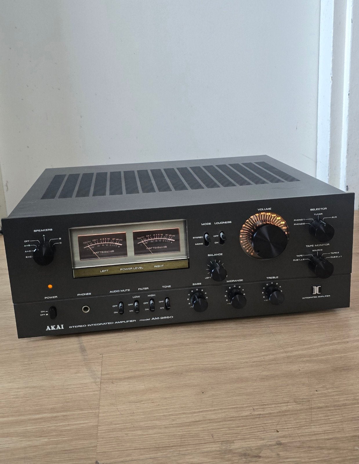 Akai AM-2850 Stereo Geïntegreerde Versterker - Vintage, Ophalen, Gebruikt, Overige merken
