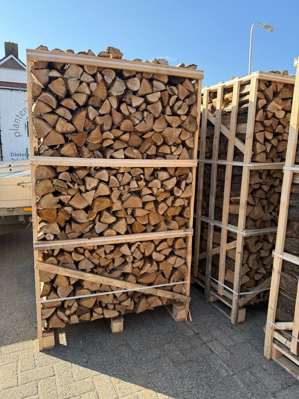 Ovengedroogd eik 1.8m3 €299, 6 m³ of meer, Ophalen, Overige houtsoorten, Blokken