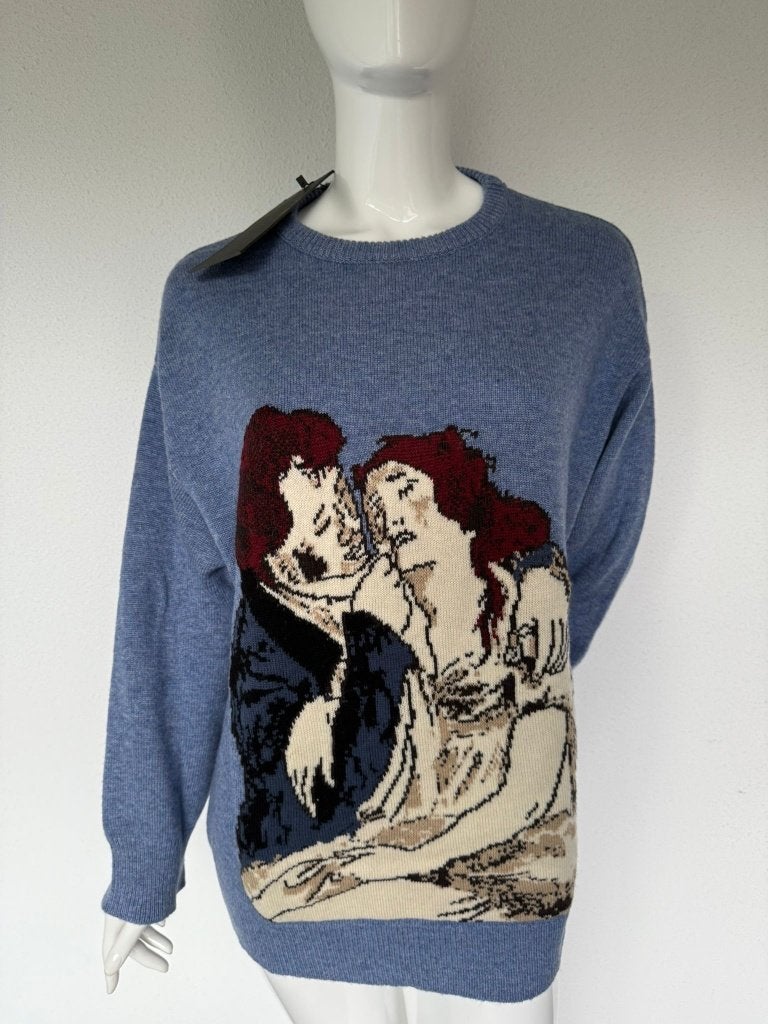 ENFANTS RICHES DEPRIMES SWEATER BLAUW DAMES S KASJMIER, Kleding | Dames, Blauw, Nieuw, Ophalen of Verzenden, Maat 36 (S)