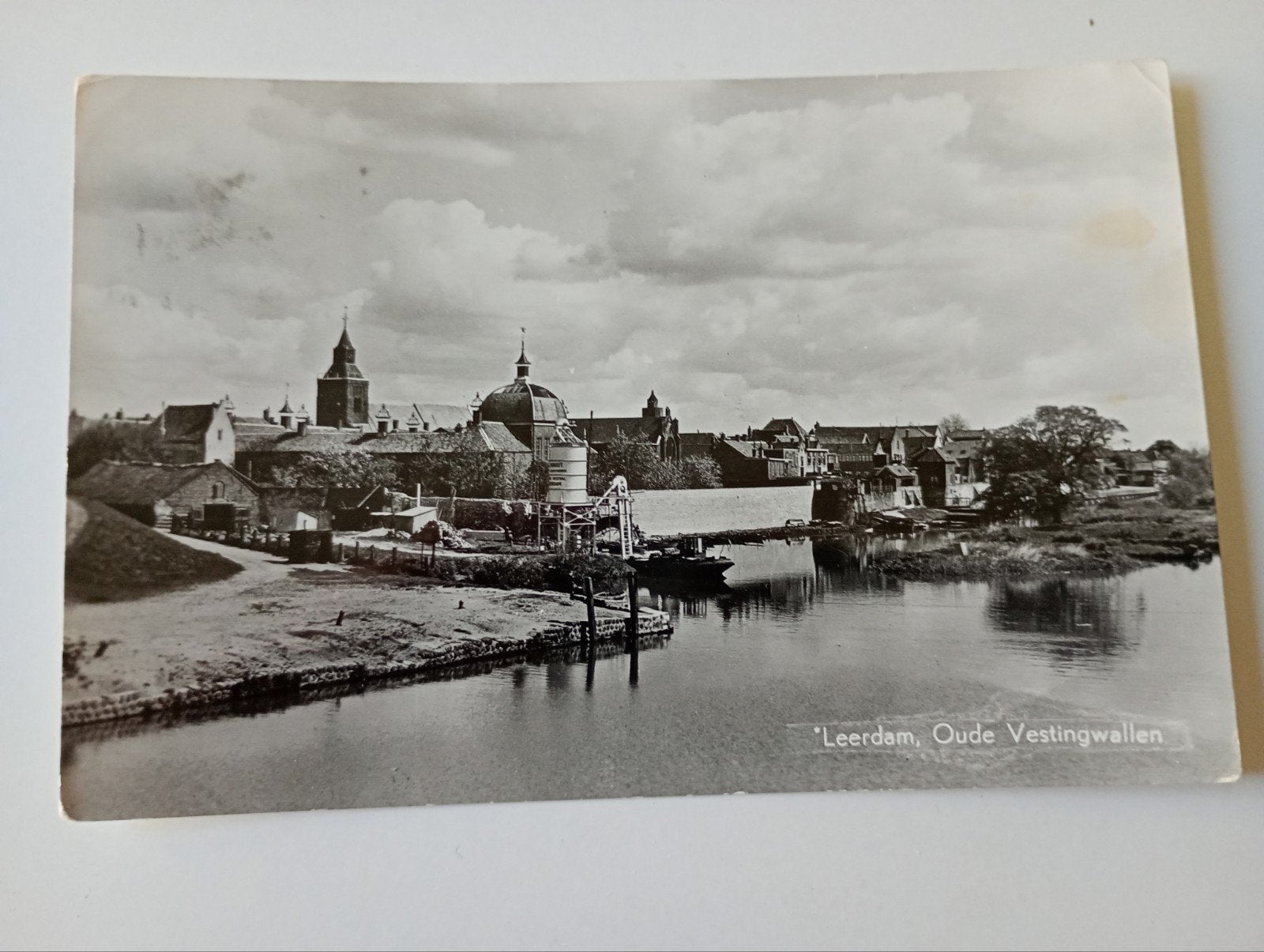 Leerdam Vestingwallen 1957, Ophalen of Verzenden, 1940 tot 1960, Gelopen, Utrecht