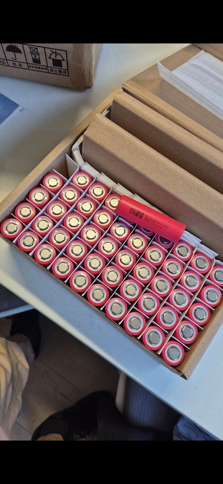50x DMEGC INR21700-45E cellen (Splinternieuw / Ongebruikt), Audio, Tv en Foto, Accu's en Batterijen, Ophalen, Nieuw, Oplaadbaar