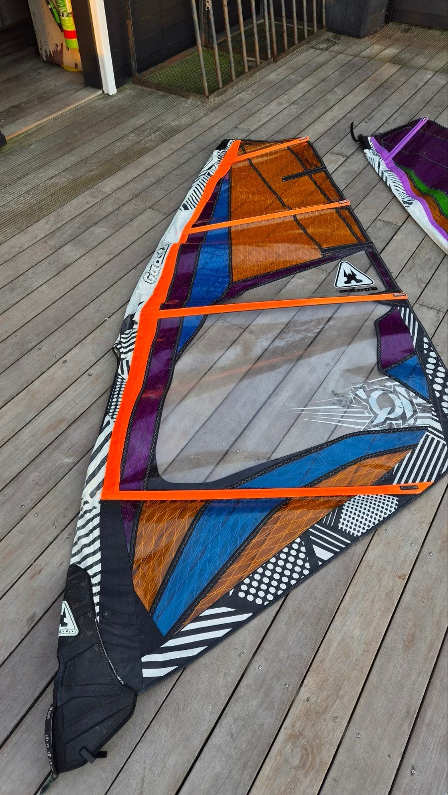 Gaastra IQ Wave zeil 4.0 prima staat, Watersport en Boten, Ophalen, Gebruikt, Gaastra, 3.5 tot 5 m²