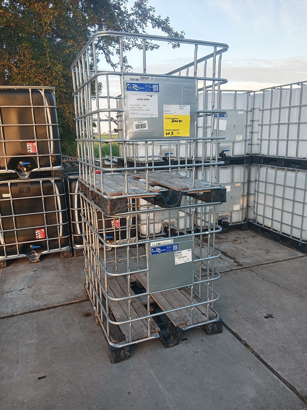 ibc kratten kooien, 100 liter of meer, Ophalen of Verzenden, Gebruikt, Overige typen