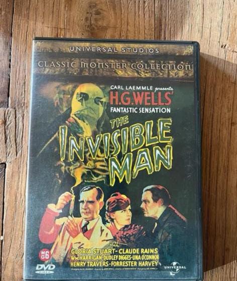 Hg wells the invisible man dvd, Vanaf 16 jaar, Ophalen of Verzenden, Zo goed als nieuw