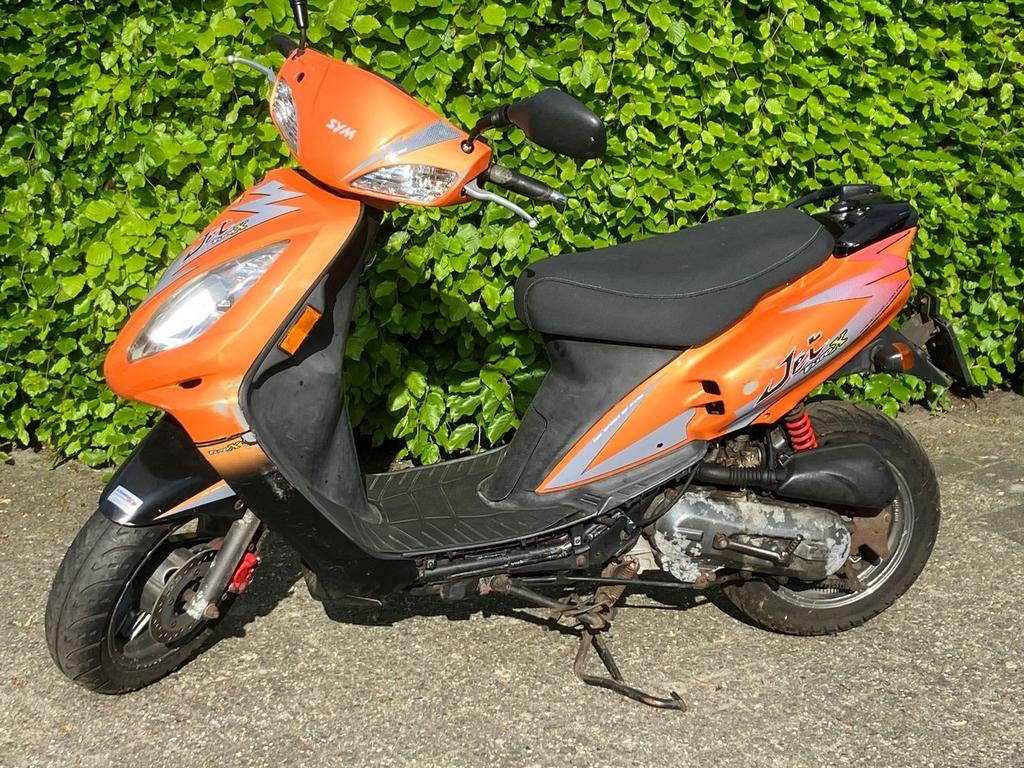*VERKOCHT* SYM JET 50 EURO X (bj 2008) SYM JET 50 EURO X 200, Fietsen en Brommers, SYM, Onbekend, Onbekend