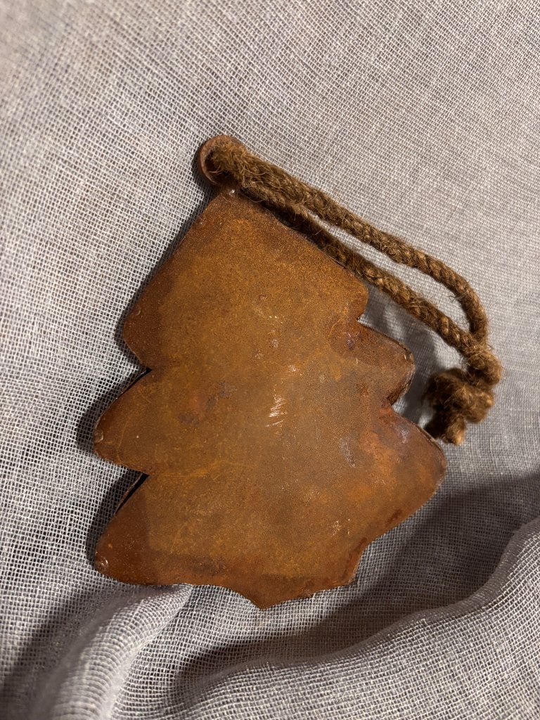 Kerstboom hanger - roest, Diversen, Kerst, Ophalen of Verzenden, Nieuw