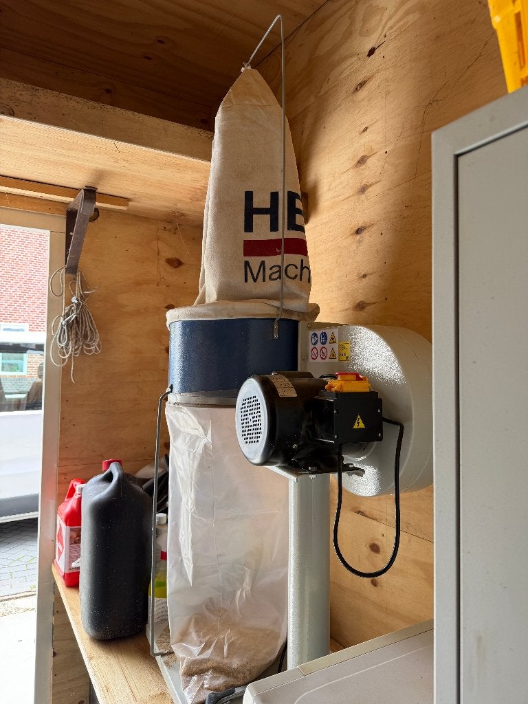 HBM 100 stofafzuiginstallatie, Ophalen, Gebruikt, Afzuiger