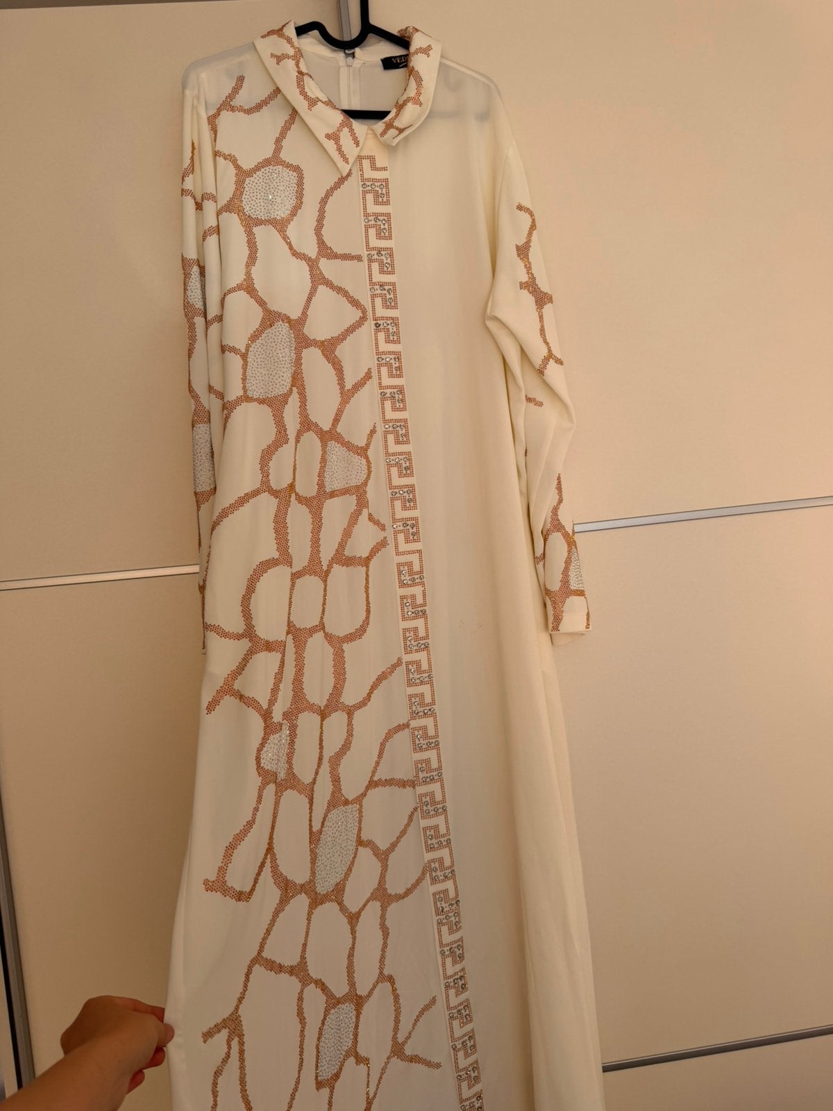 Luxe damesjurk/abaya maat 48 – Nieuw, nooit gedragen, Overige typen, Zwart, Maat 46/48 (XL) of groter, Ophalen of Verzenden
