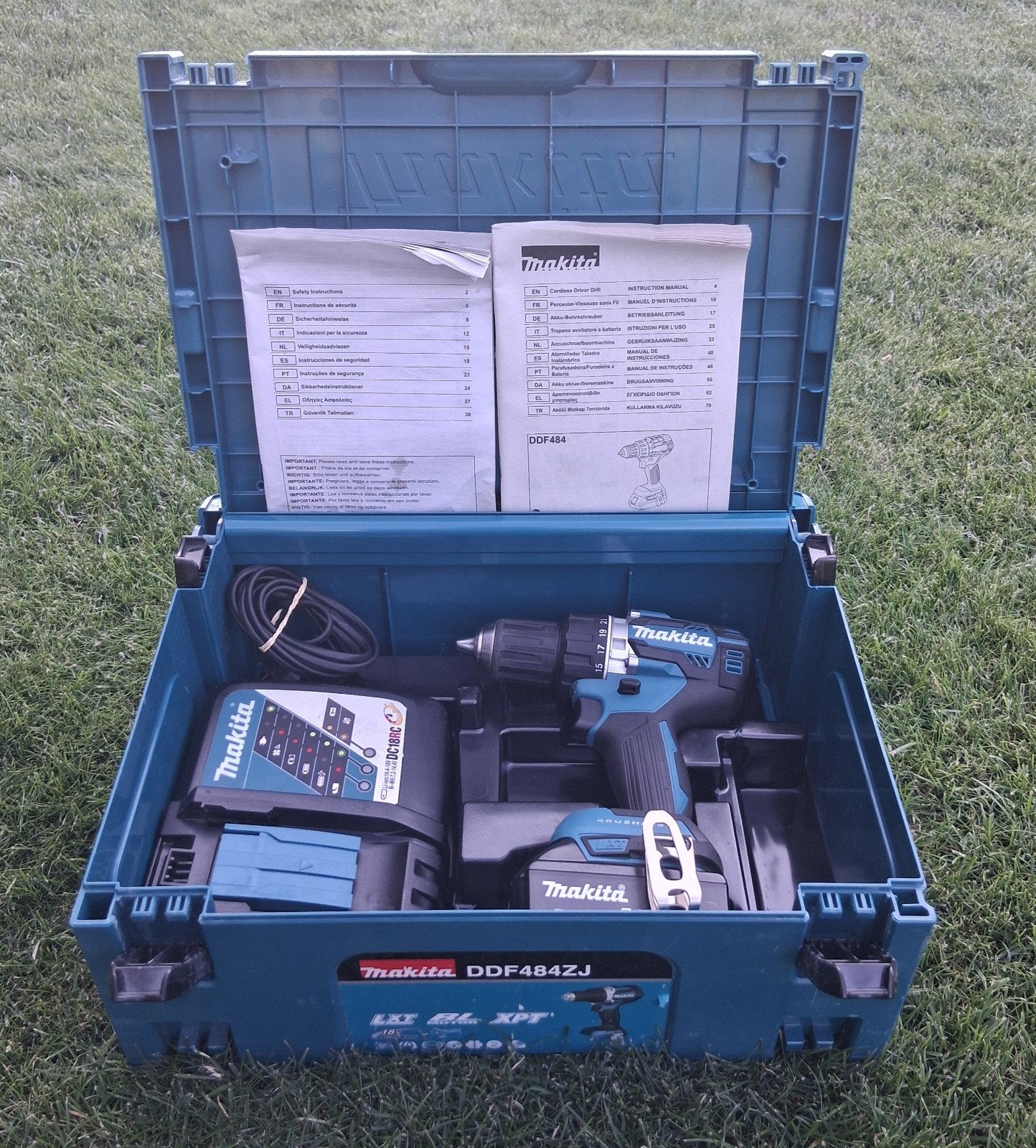 Makita DDF484ZJ 18V Brushless Boormachine Set | Zeer netjes, Ophalen of Verzenden, Zo goed als nieuw, Boor- en Schroefmachine