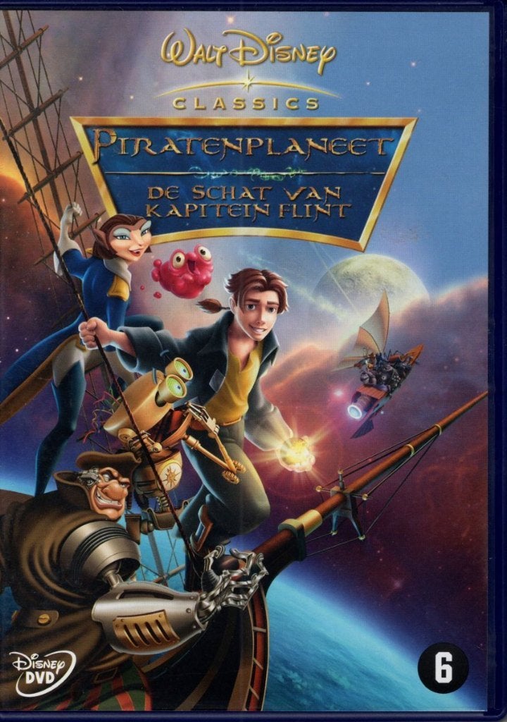 Piratenplaneet de Schat van Kapitein Flint - DVD - Disney NL, Alle leeftijden, Verzenden, Zo goed als nieuw