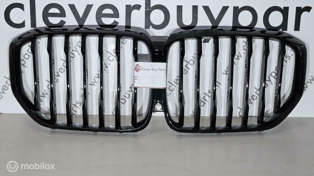 Grill origineel BMW X5 G05 ('18-'23) 20240015061, Gebruikt, Ophalen of Verzenden, BMW, BMW