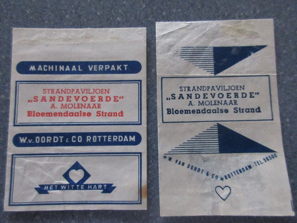 2 x Bloemendaalse Strand, strandpav. Sandevoerde, Verzenden
