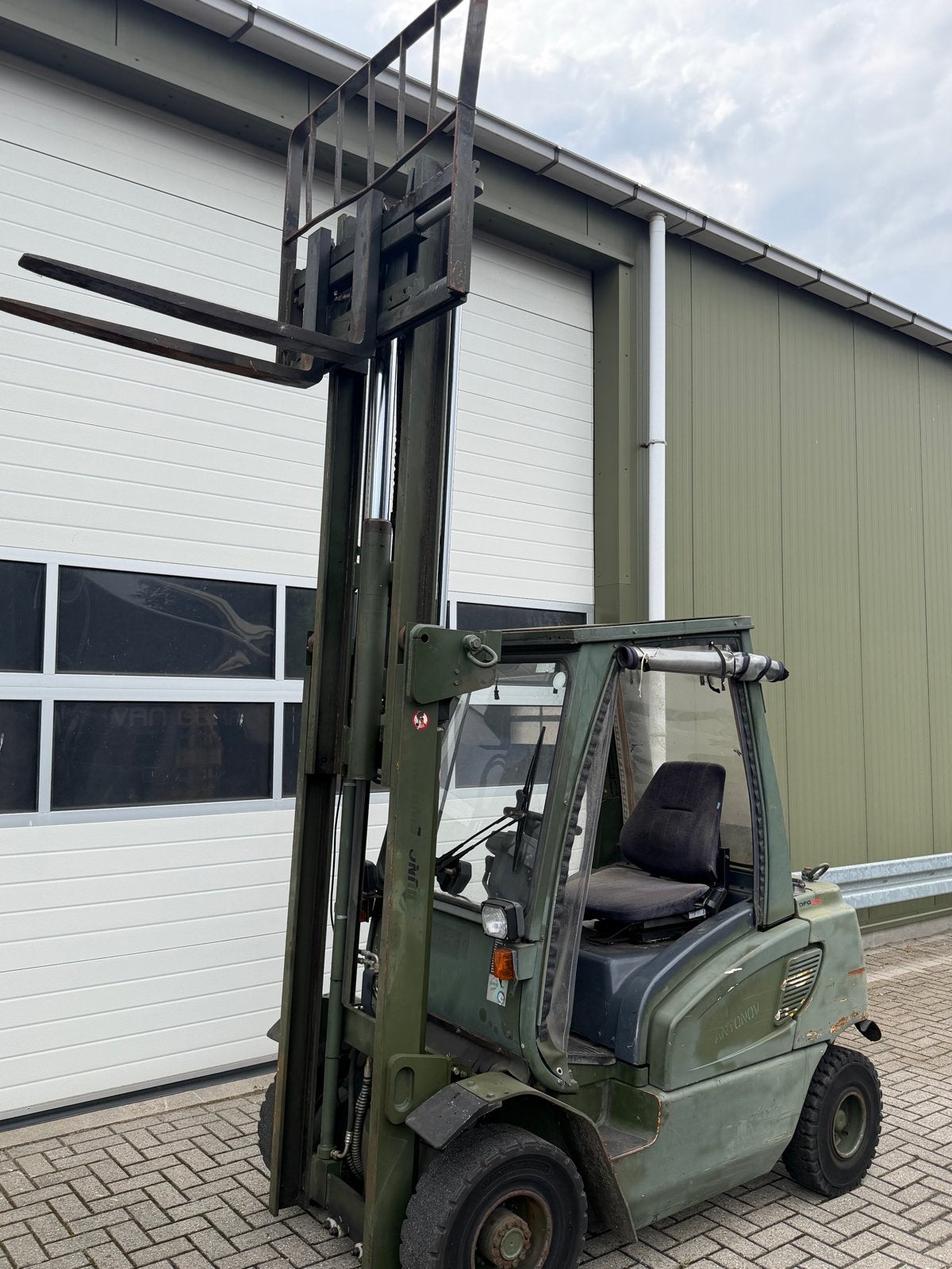 Jungheinrich DFG 25 Diesel Heftruck met Side Shift, 2000 tot 3000 kg, Ophalen, Diesel, Heftruck