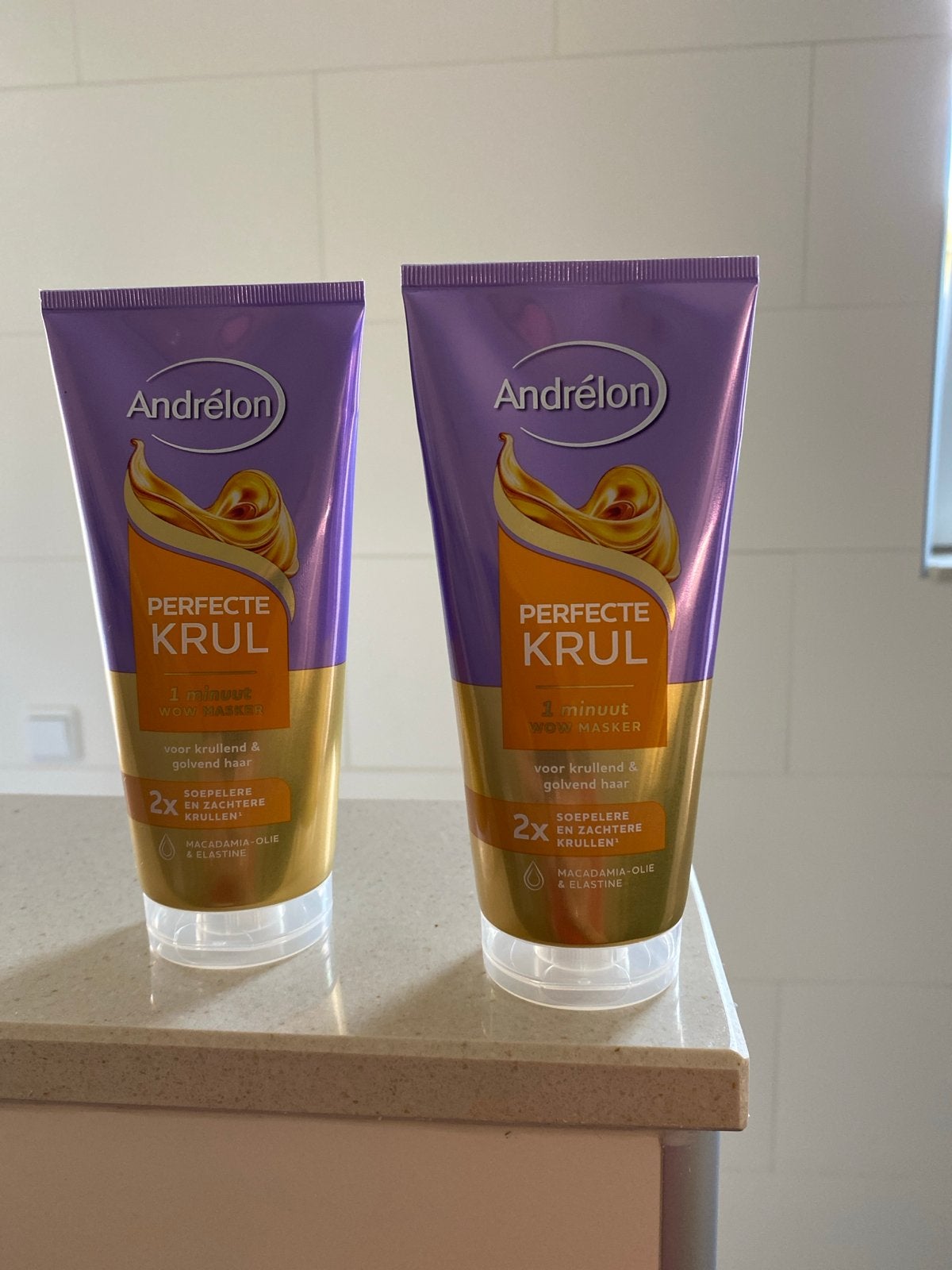 Andrélon Perfecte Krul 1 Minuut WOW Masker (2x), Ophalen of Verzenden, Nieuw, Haarverzorger of -hersteller