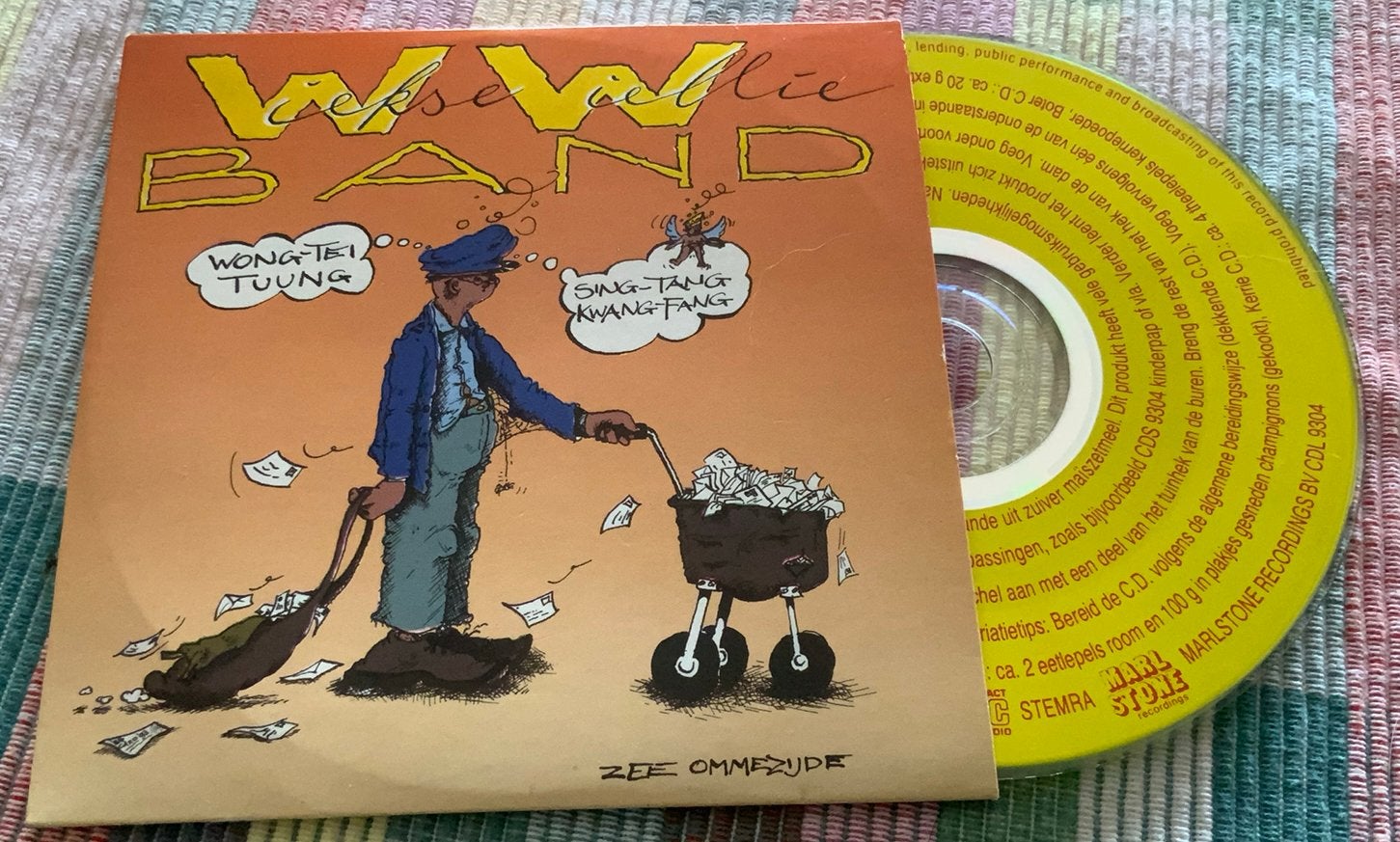CD SINGLE WW-BAND VANUIT HET HIERNAMAALS 1993 MARLSTONE NL, Cd's en Dvd's, Cd Singles, Verzenden, Gebruikt, Country en Western