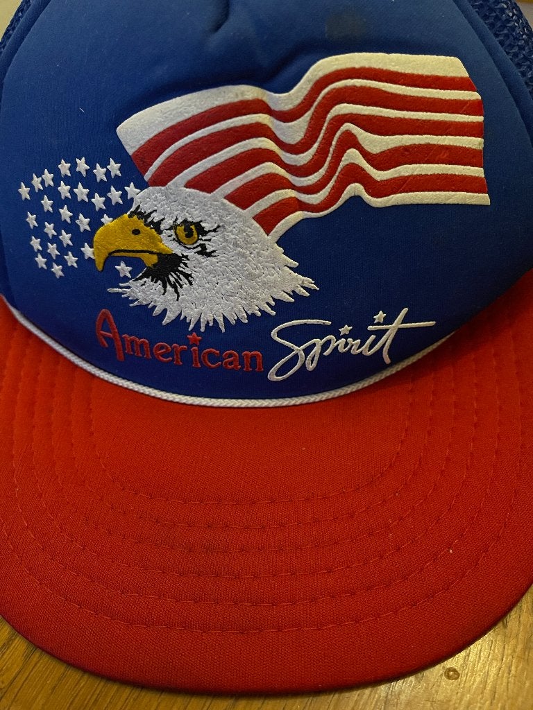 Trucker Pet "America" 'Jaren 80/90' als Nieuw, Kleding | Heren, Hoeden en Petten, Ophalen of Verzenden, Zo goed als nieuw