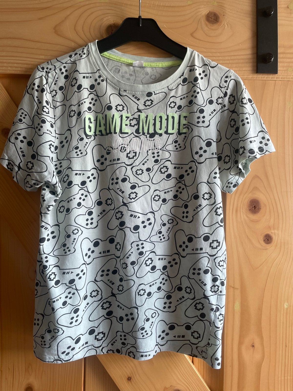 Zeeman T-shirt Game Mode maat 158/164, Ophalen of Verzenden, Gebruikt, Jongen of Meisje, Shirt of Longsleeve