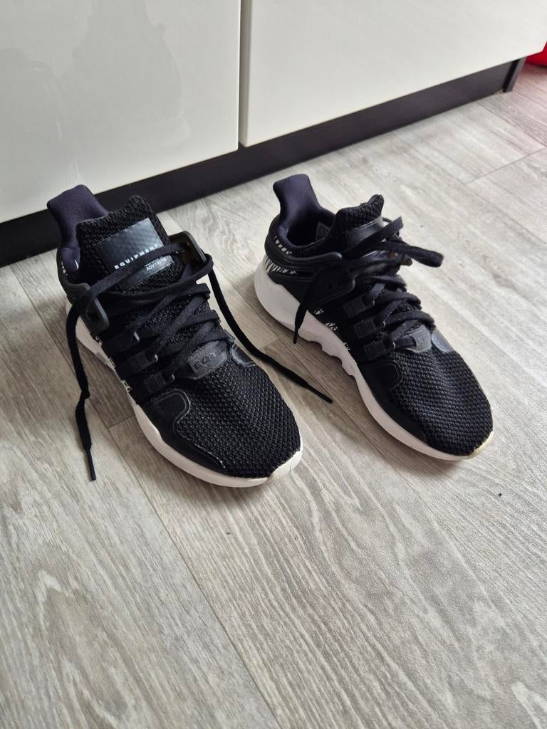 Adidas EQT Support ADV sneakers zwart/wit - Maat 38, Adidas, Zwart, Ophalen of Verzenden, Sneakers of Gympen