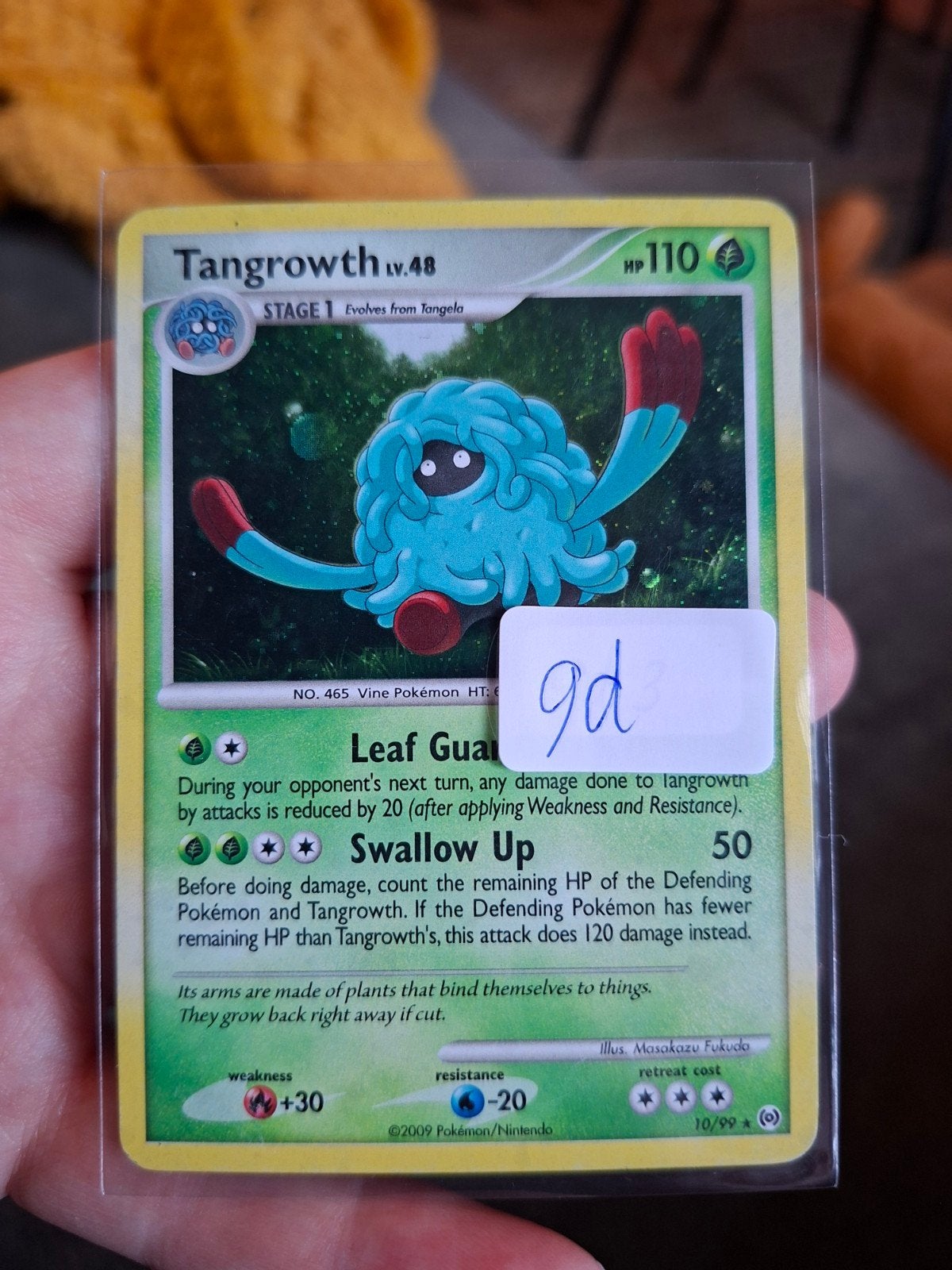 Pokémon Kaart Tangrowth LV.48 - Arceus, Ophalen of Verzenden, Zo goed als nieuw, Losse kaart