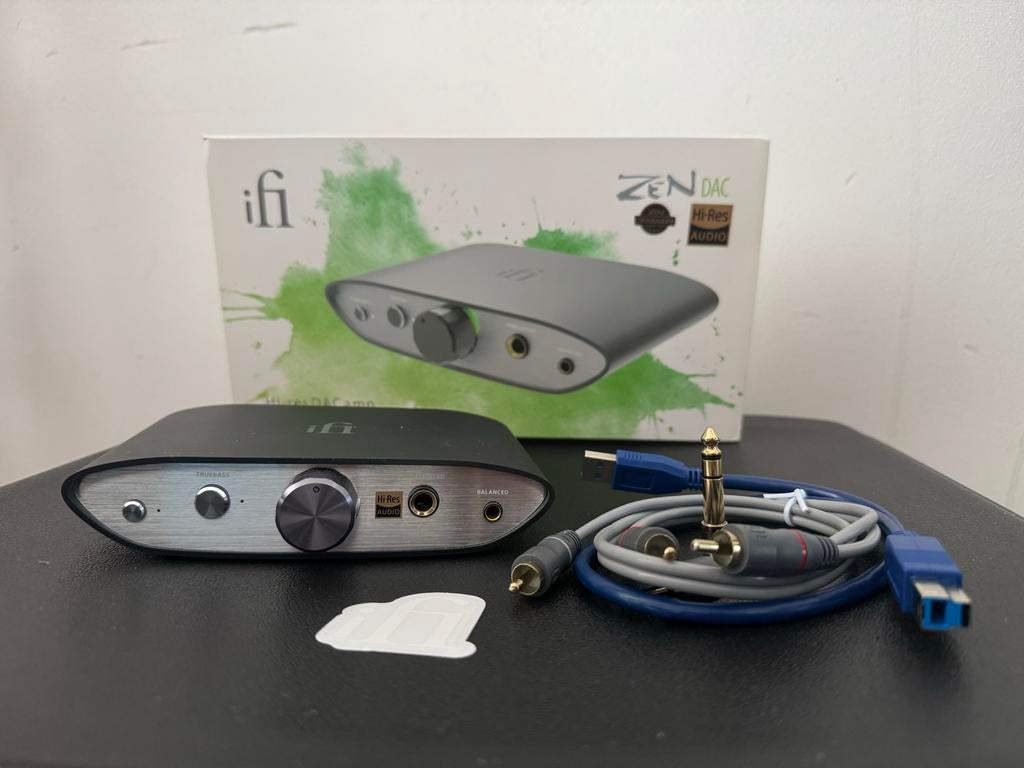 iFi Zen DAC V2 - USB DAC en hoofdtelefoonversterker, Overige merken, Ophalen of Verzenden, Zo goed als nieuw, Minder dan 60 watt