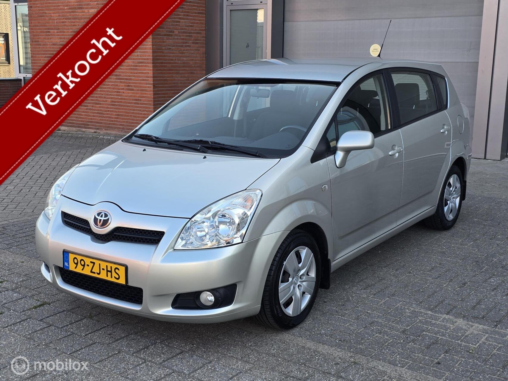 Toyota Corolla Verso 1.8 VVT-i Sol❄️Airco✅️Apk✅️, Gebruikt, 4 cilinders, 129 pk, Origineel Nederlands