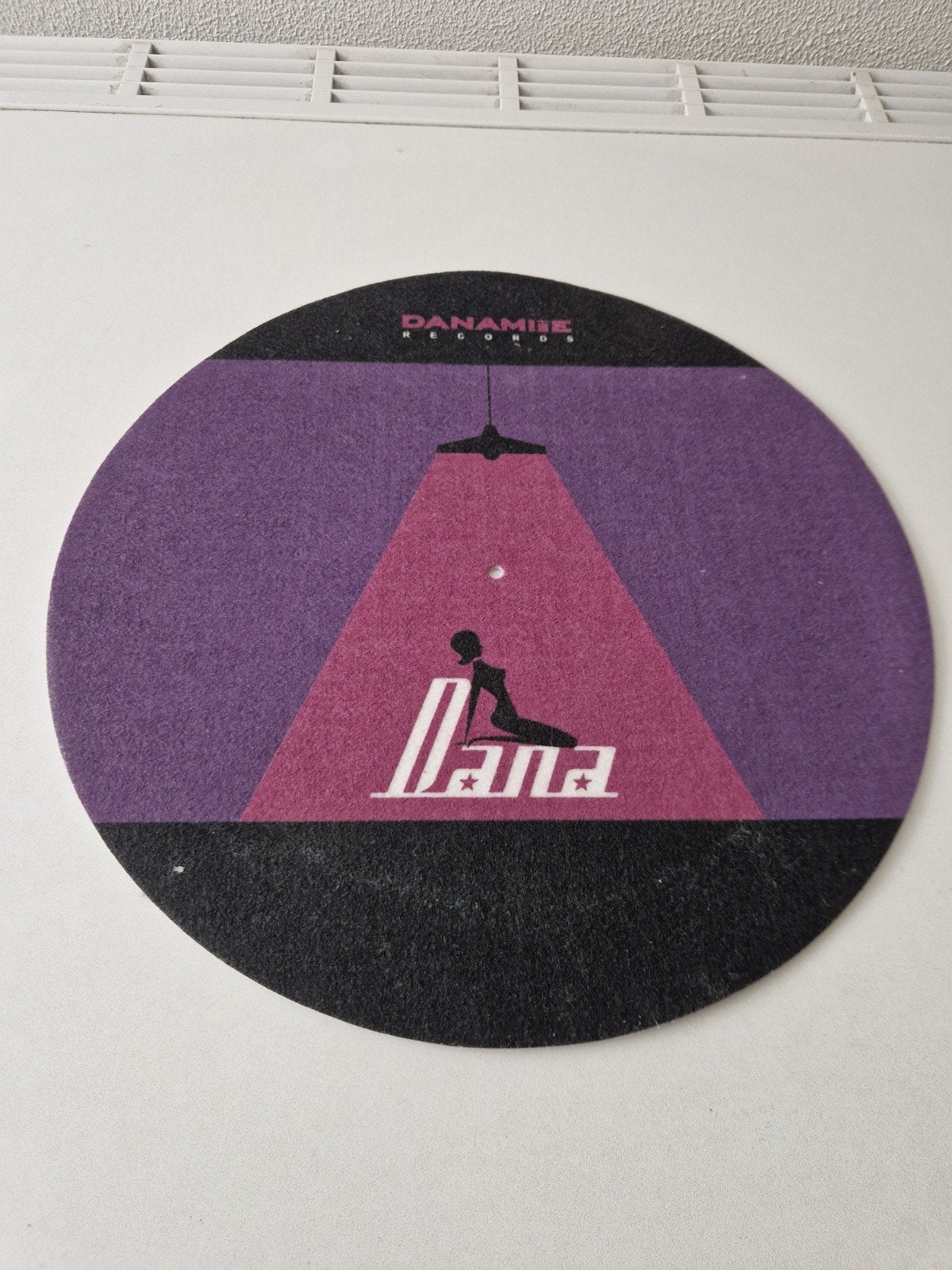 Dj lady dana slipmat hardcore thunderdome, Verzenden, Zo goed als nieuw, Overige merken