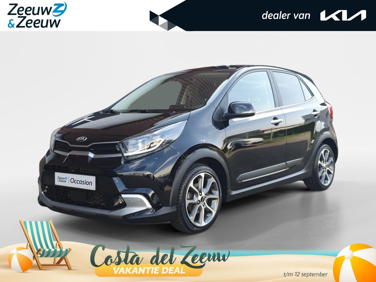 Kia Picanto 1.0T X-Line 5p | Stoel en stuurverwarming | Navi, Auto's, Kia, Bedrijf, Te koop, Picanto, ABS, Achteruitrijcamera