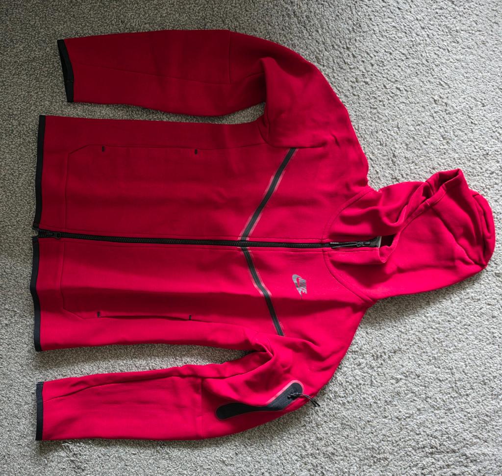 Nike rode vest, Nike, Ophalen of Verzenden, Zo goed als nieuw, Rood