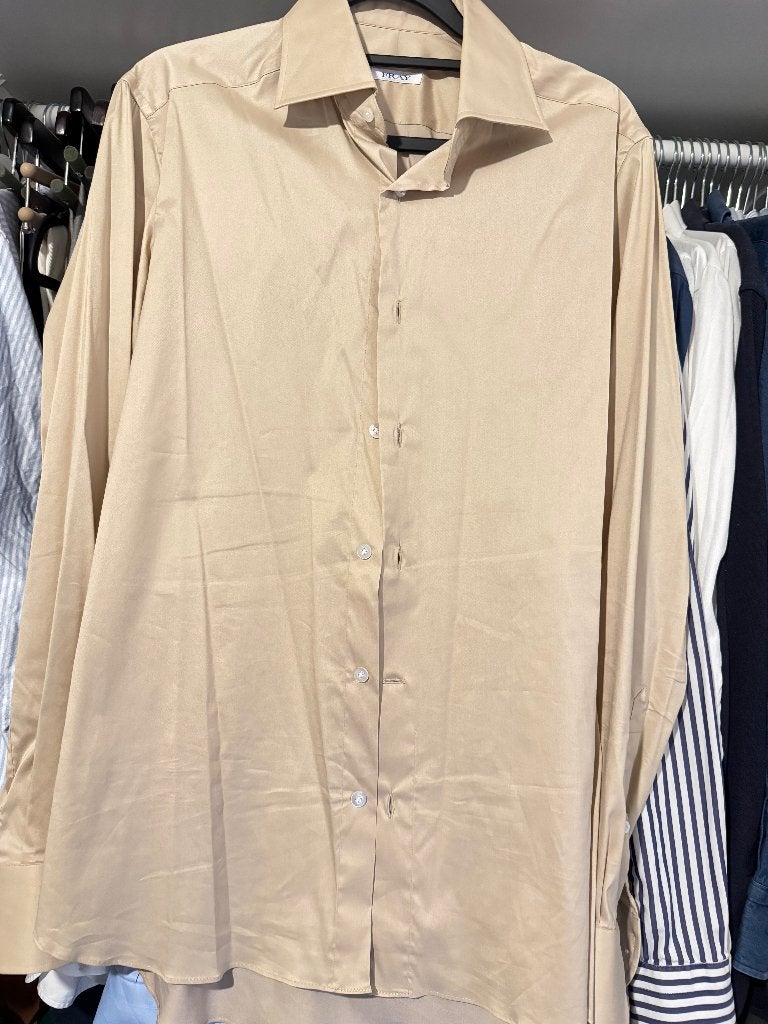 FRAY overhemd 39, Kleding | Heren, Overhemden, Verzenden, Gedragen, Blauw, Halswijdte 39/40 (M)