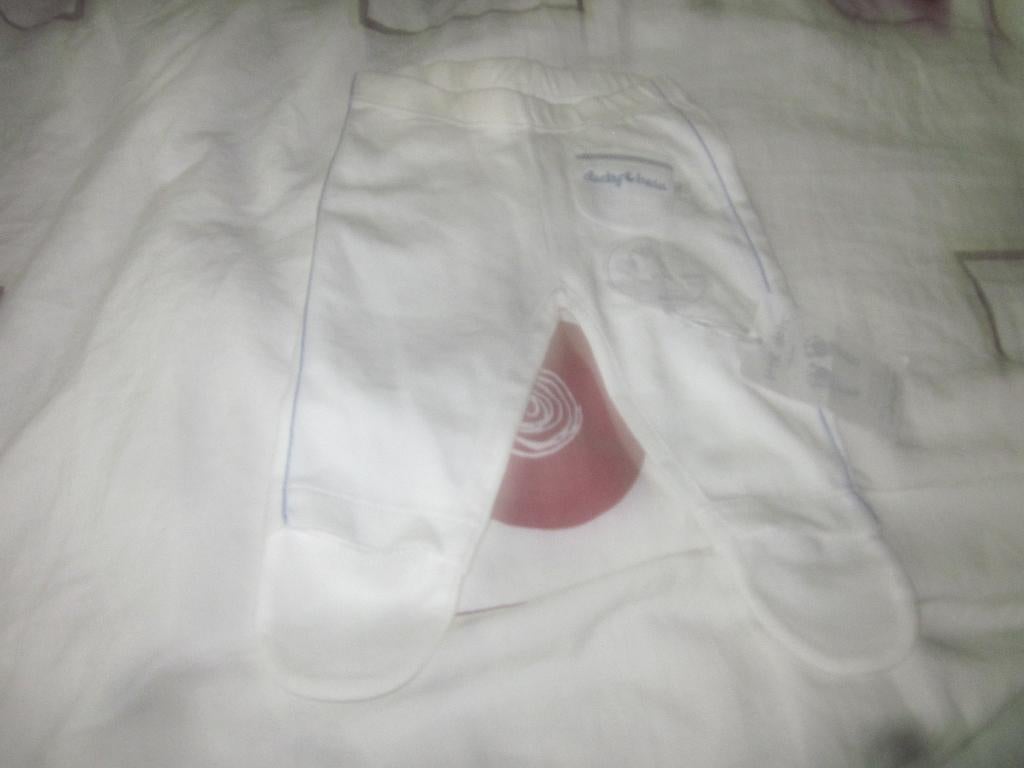 Nieuw wit/kobalt prematuur broekje Ducky Beau maat 48, Kinderen en Baby's, Babykleding | Prematuur, Broekje, Nieuw, Ophalen of Verzenden