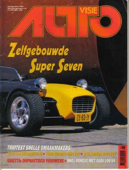 Autovisie 16 1991 : Caterham - Opel Omega 3000 24V - Citroen, Ophalen of Verzenden, Gelezen, Algemeen