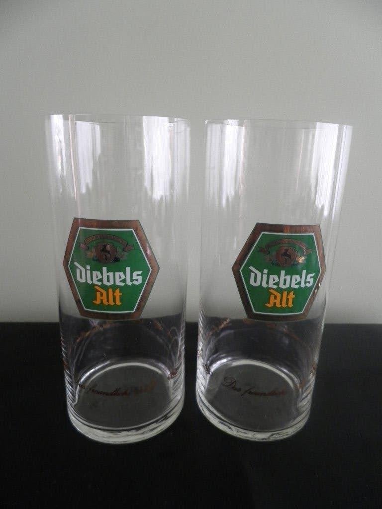 Bierglas Diebels Alt. Das Freundliches Alt, Verzamelen, Biermerken, Ophalen of Verzenden, Zo goed als nieuw, Glas of Glazen, Overige merken