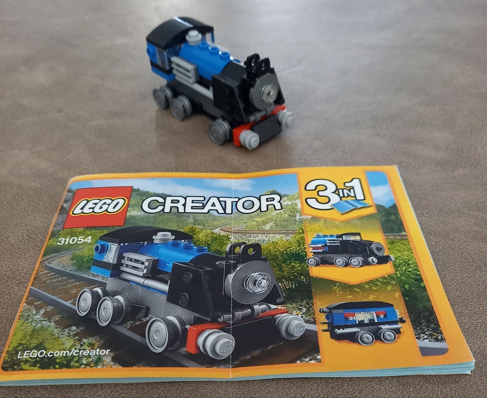 LEGO Creator 31054 Blauwe Express - Compleet, Kinderen en Baby's, Lego, Inclusief instructies, Ophalen of Verzenden, Zo goed als nieuw