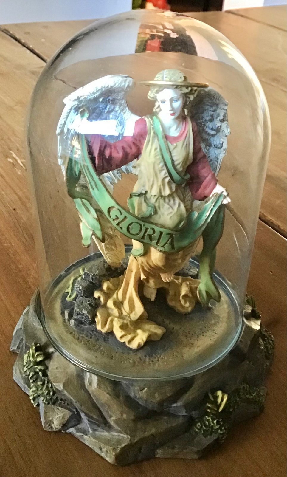 FRANKLIN MINT FIGUUR TIDINGS OF GREAT JOY HANDGEVERFD 1980, Ophalen of Verzenden