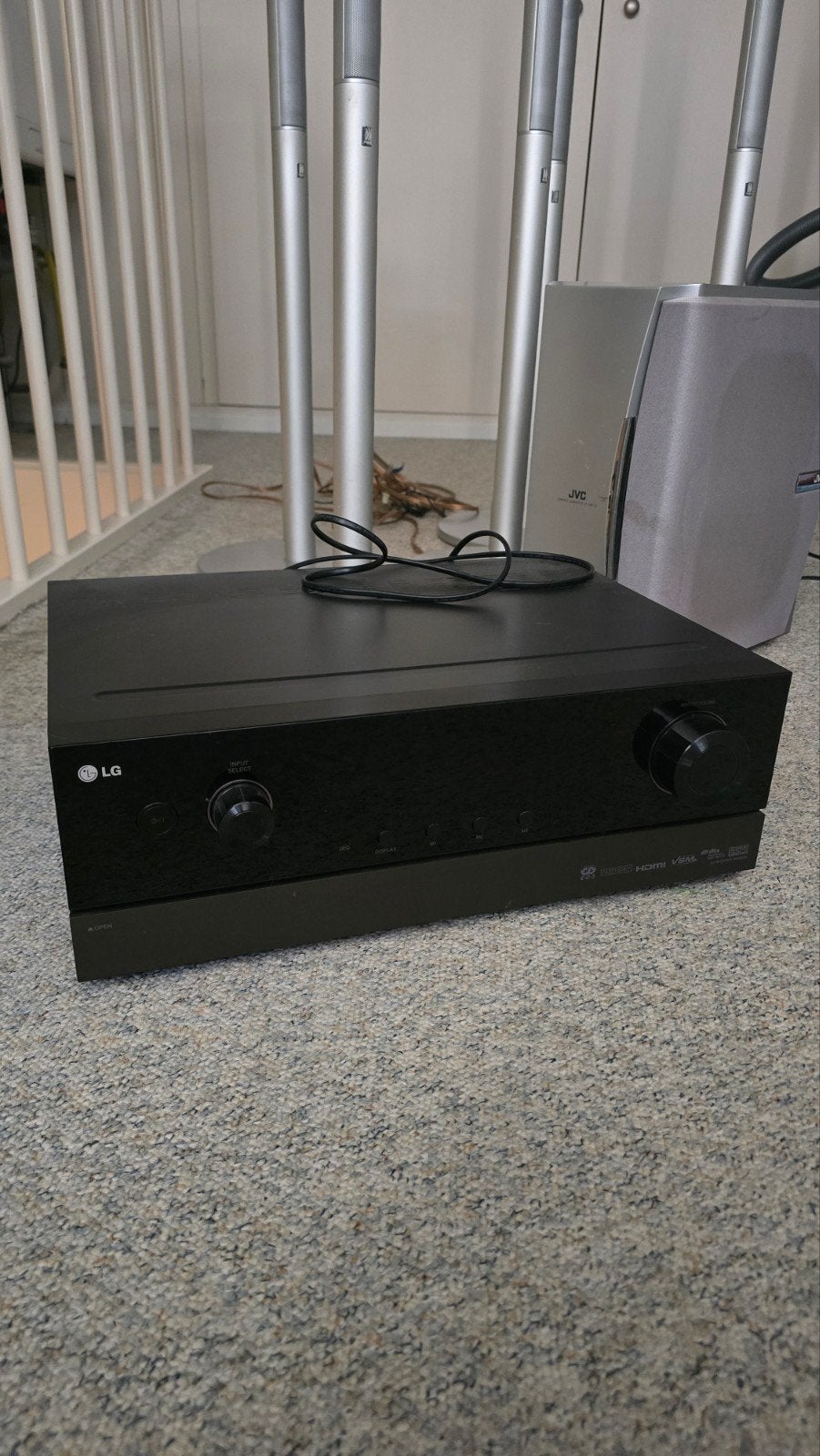 JVC 6.1 Home Cinema Systeem met LG Receiver, Ophalen, JVC, 70 watt of meer, Overige spelers