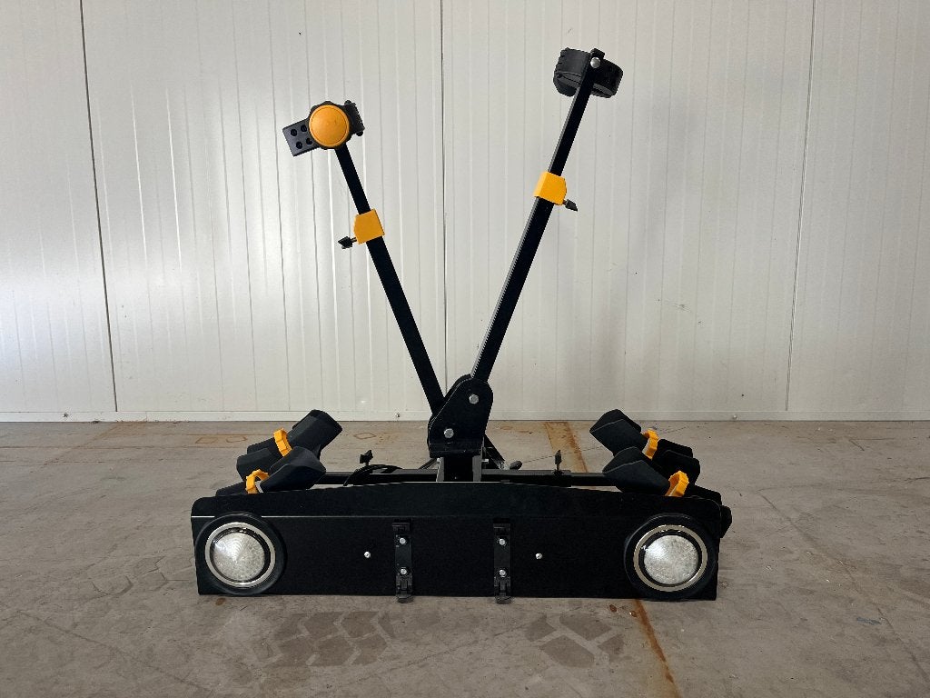 Nieuwe Kantelbare Fietsdrager Voor 2 fietsen Staal, Ophalen, Gebruikt, Brede banden, 2 fietsen