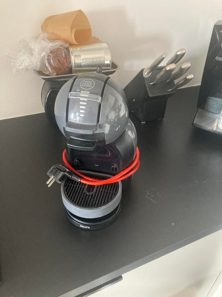 Krups dolce gusto, Ophalen, Koffiemachine