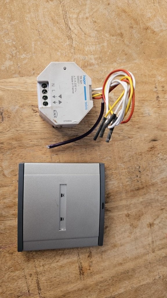 Hager TR521 schakelaar met TD111 afstandsbediening, Ophalen, Gebruikt, Hager, Schakelaar