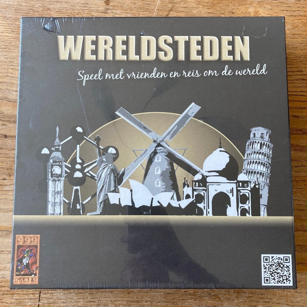 999 games - Wereldsteden (2-6 spelers, 8+jr) nieuw in folie, Hobby en Vrije tijd, Vijf spelers of meer, Ophalen of Verzenden, Nieuw