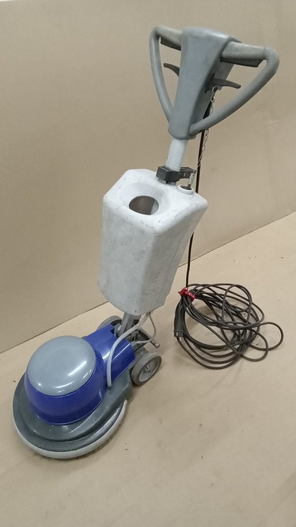 Professionele schrobmachine, Ophalen, Gebruikt