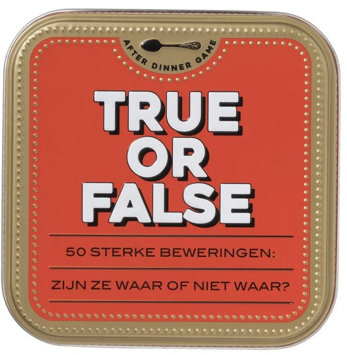 Vragenspel - True or false - Kaartspel - Nieuw -, Hobby en Vrije tijd, Gezelschapsspellen | Kaartspellen, Ophalen of Verzenden