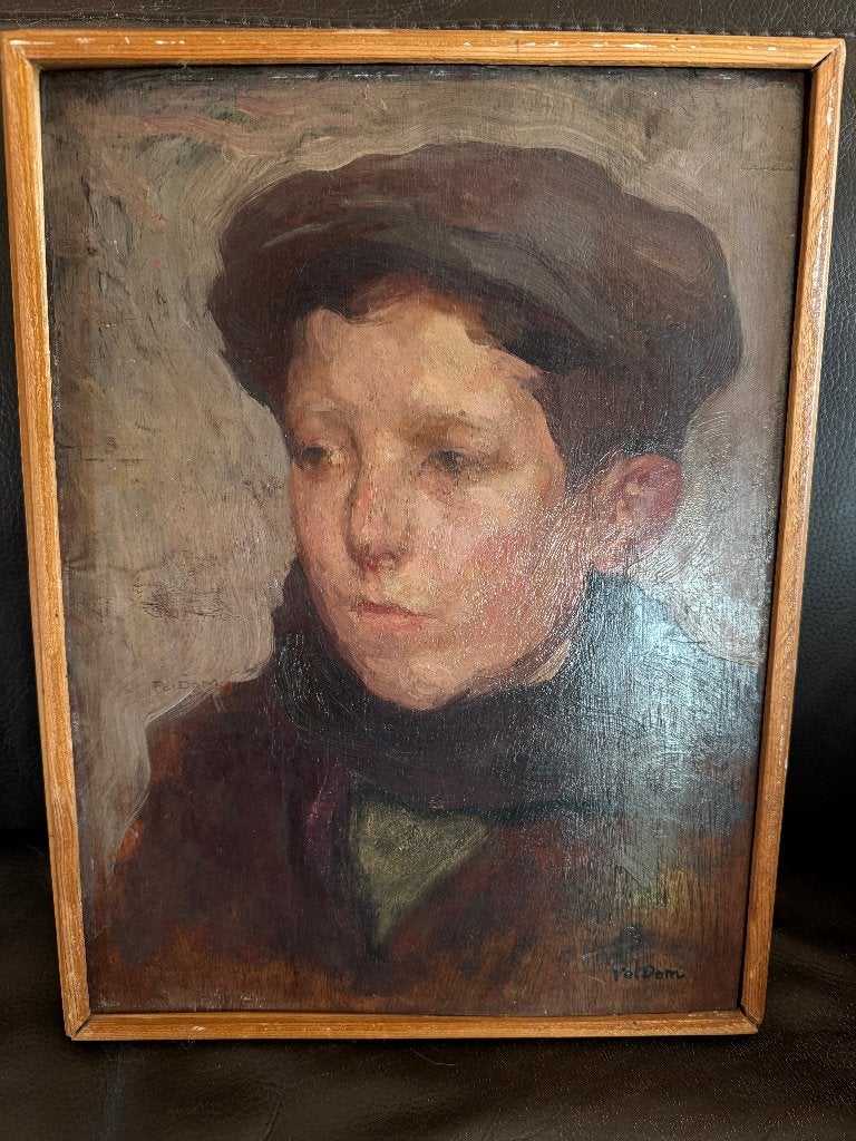 schilderij Pol Dom, Antiek en Kunst, Ophalen of Verzenden