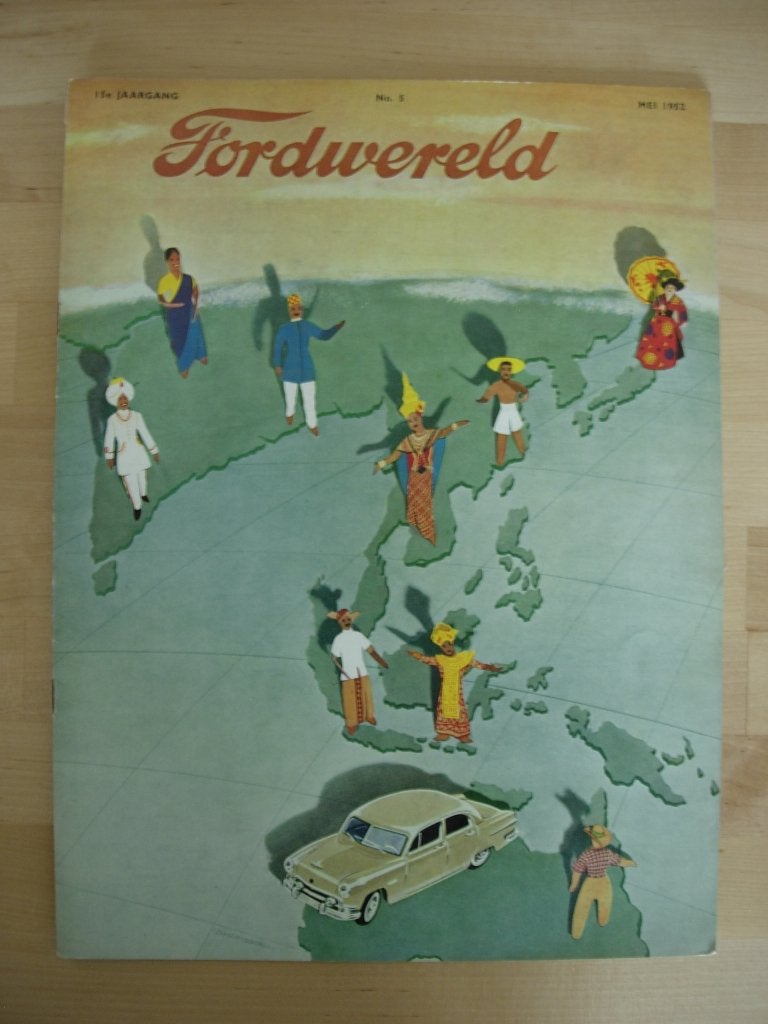Ford Wereld Mei 1952 Fordwereld, Boeken, Ophalen of Verzenden, Ford, Ford