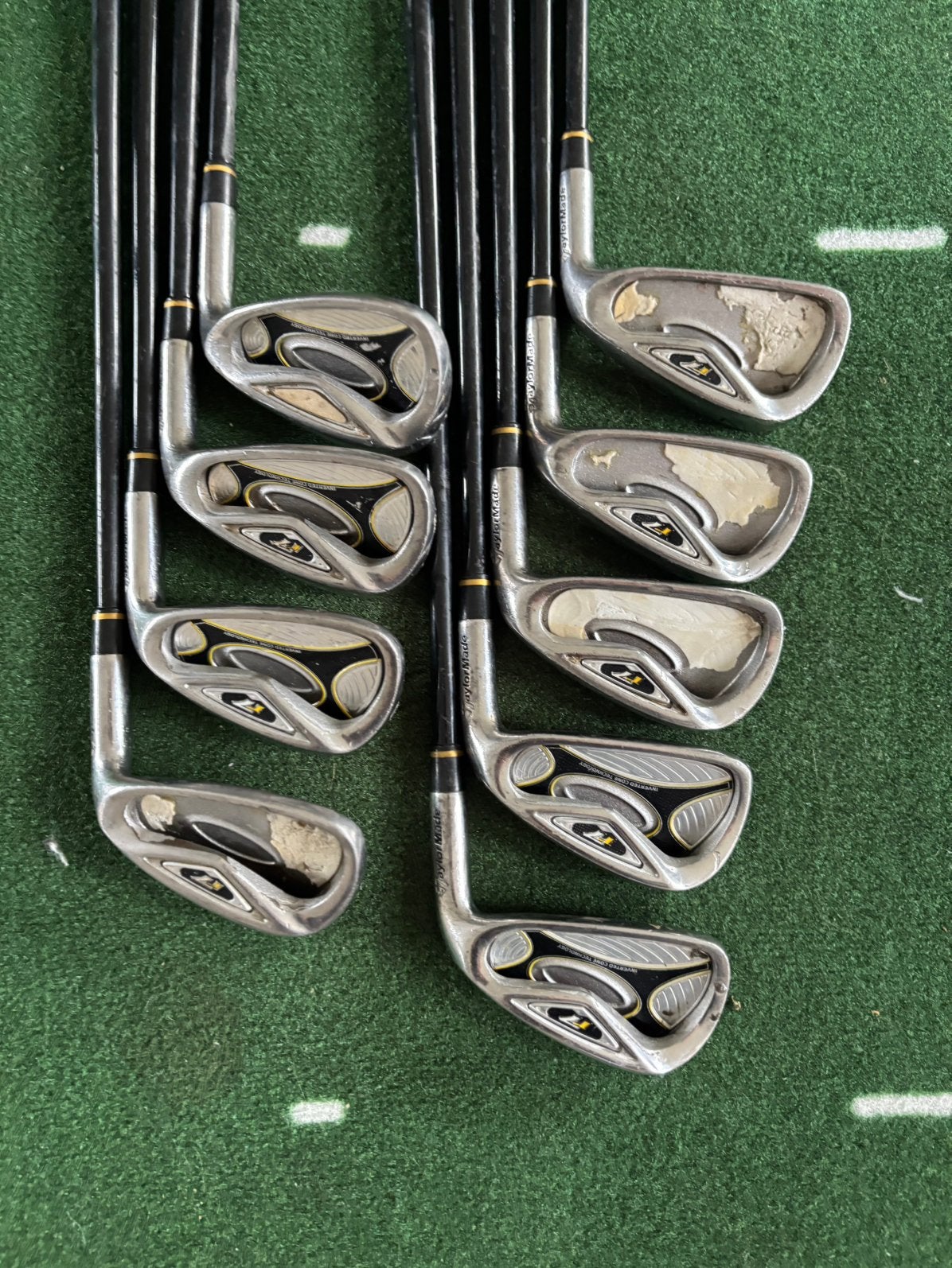 Taylormade R7 Ijzerset | 3/SW | R Flex, Set, Taylormade, Taylormade, Zo goed als nieuw