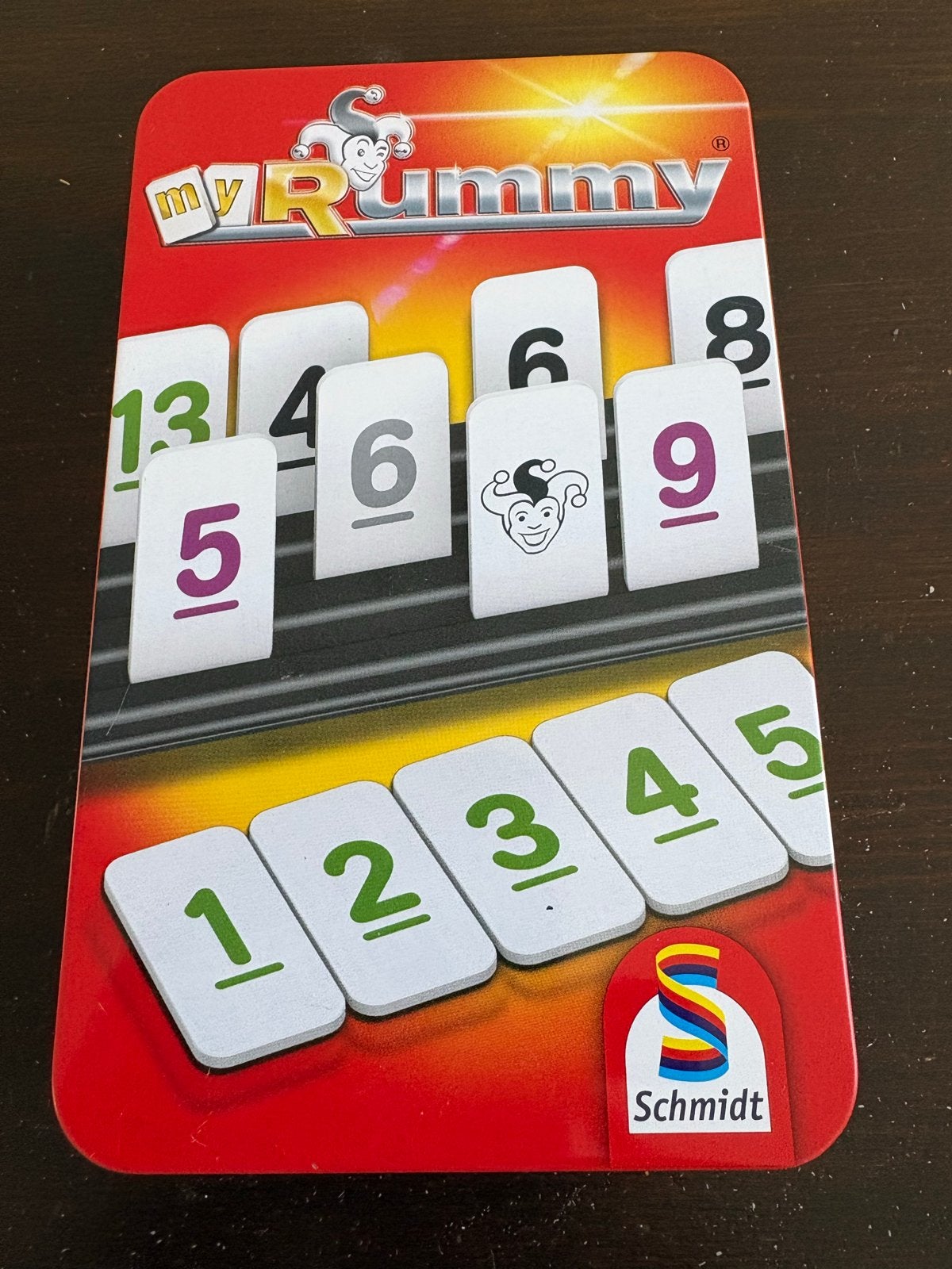 My Rummy - Schmidt - Reisspel, Drie of vier spelers, Ophalen of Verzenden, Gebruikt, Reisspel