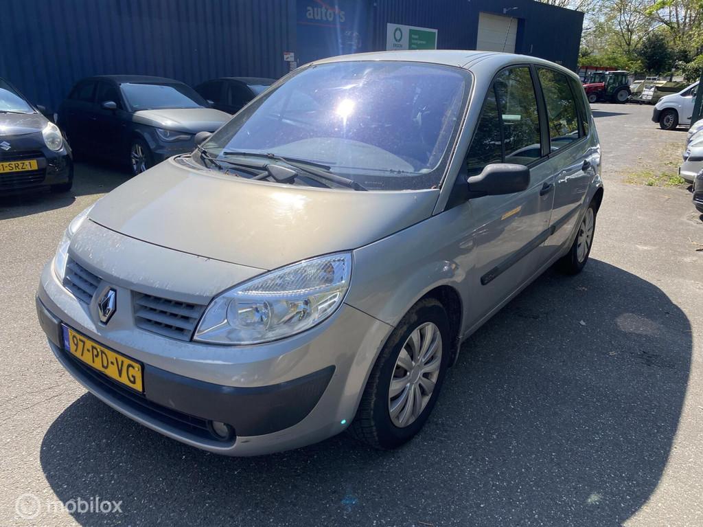 Renault Scenic 2.0-16V Expression Comfort ECC CRUISE TREKHAA, Gebruikt, 4 cilinders, Beige, Origineel Nederlands