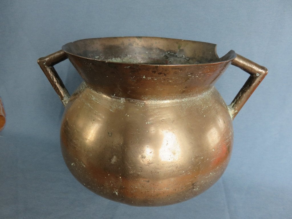 Middeleeuwen - graap / kookpot in brons – ca. 1500, Antiek en Kunst, Antiek | Koper en Brons, Ophalen of Verzenden, Brons