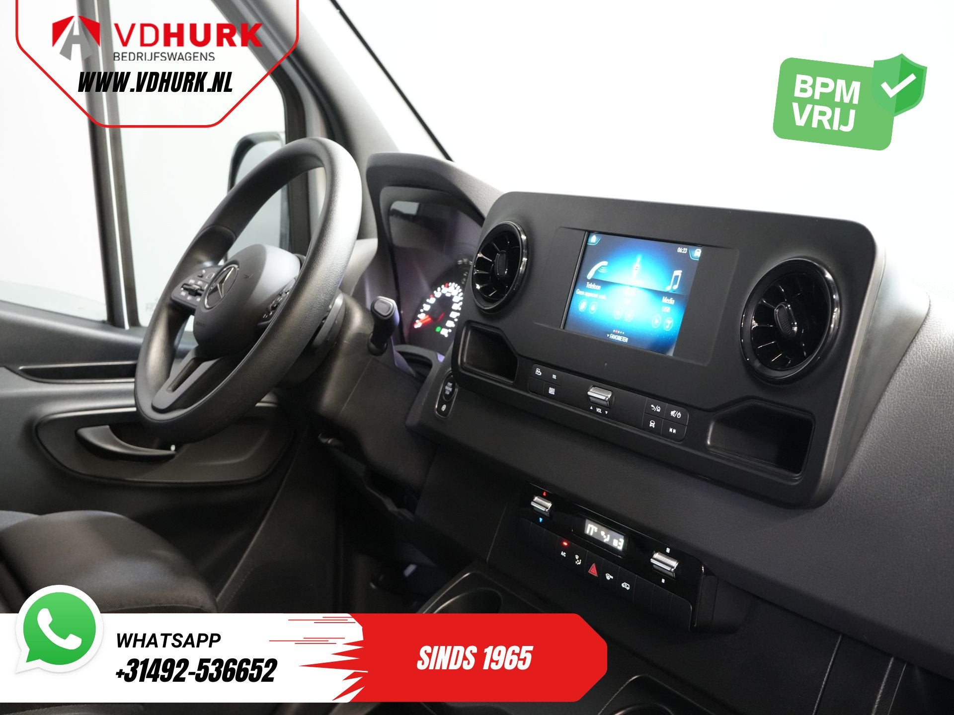 Mercedes-Benz Sprinter 317 CDI Aut. L2H2 LED/ Carplay/ Gev.S, Automaat, Gebruikt, 4 cilinders, 2000 kg