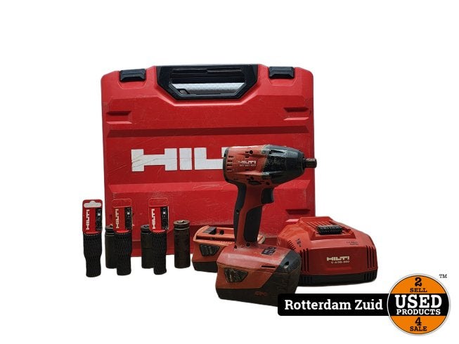 Hilti SIW 6AT A22 Slagmoersleutel Met 2 Accu's en Lader, Hilti, Zo goed als nieuw, Support@hilti.com, Hilti Corporation, Feldkircher Strasse 100, 
9494 Schaan
Liechtenstein