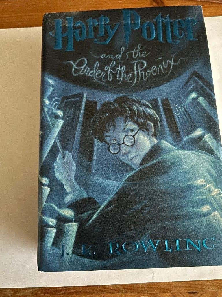 Harry Potter and the Order of the Phoenix by J.K. Rowling, Verzamelen, Ophalen of Verzenden, Zo goed als nieuw, Boek of Poster